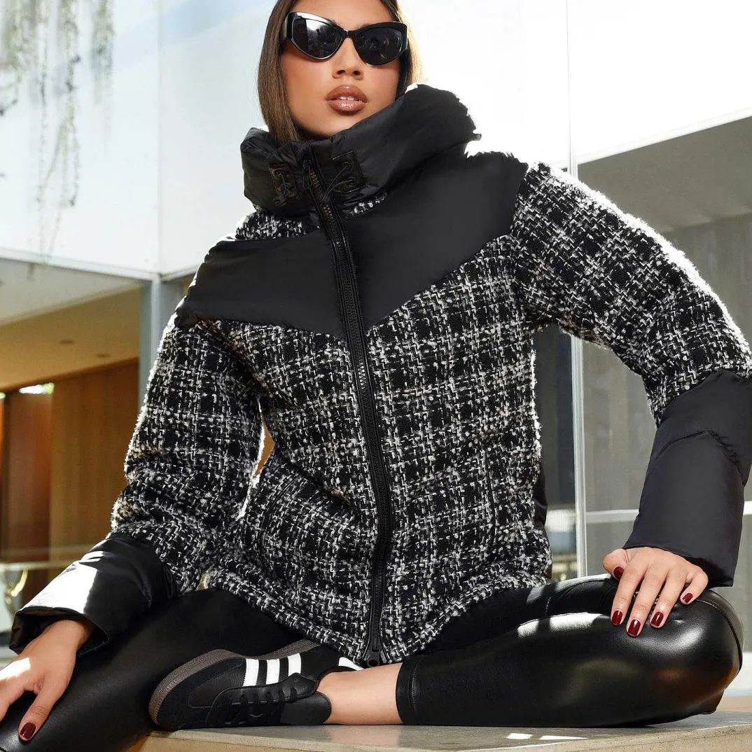 Shop Irina Boucle Puffer Down-Filled Women Puffers & Coats