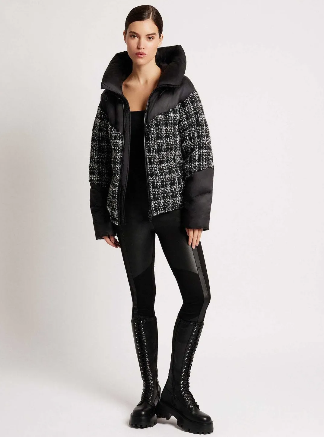 Shop Irina Boucle Puffer Down-Filled Women Puffers & Coats