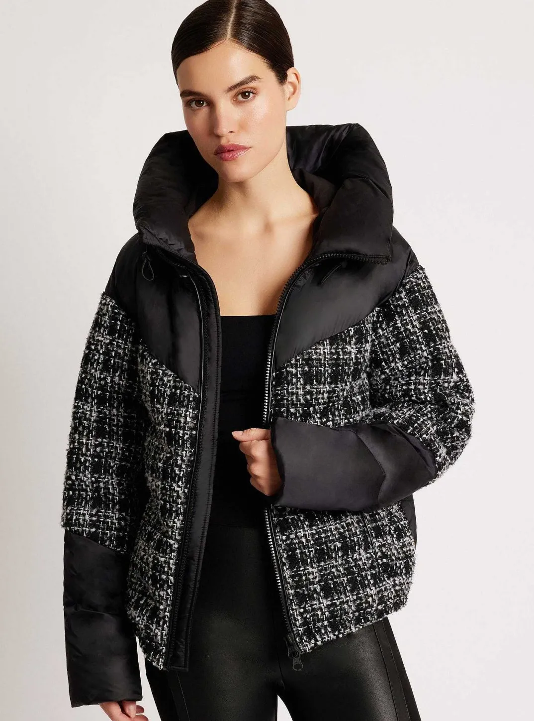 Shop Irina Boucle Puffer Down-Filled Women Puffers & Coats