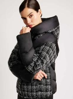 Shop Irina Boucle Puffer Down-Filled Women Puffers & Coats