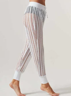 Best Sale Linear Mesh Jogger Women Activewear