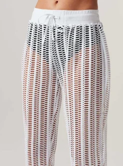 Best Sale Linear Mesh Jogger Women Activewear