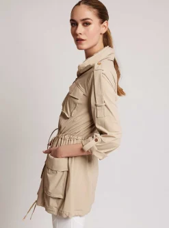 Shop Mastermind Anorak Gold Trims Women Mastermind & Tectonic