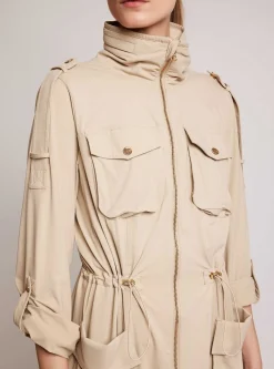 Shop Mastermind Anorak Gold Trims Women Mastermind & Tectonic