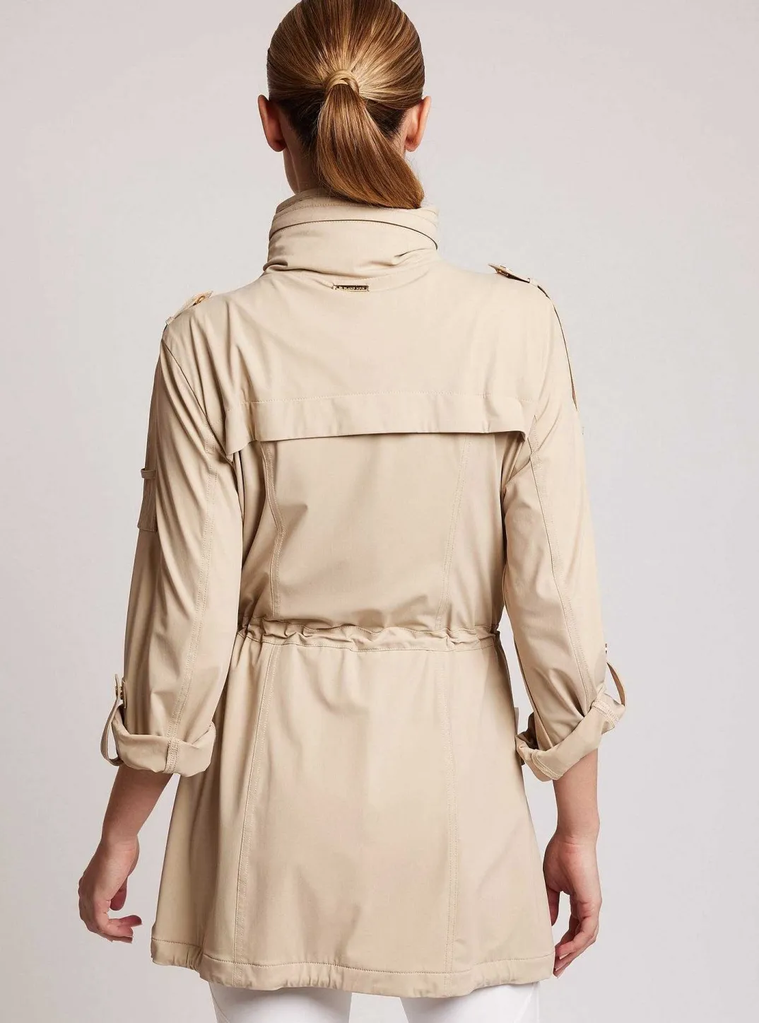 Shop Mastermind Anorak Gold Trims Women Mastermind & Tectonic