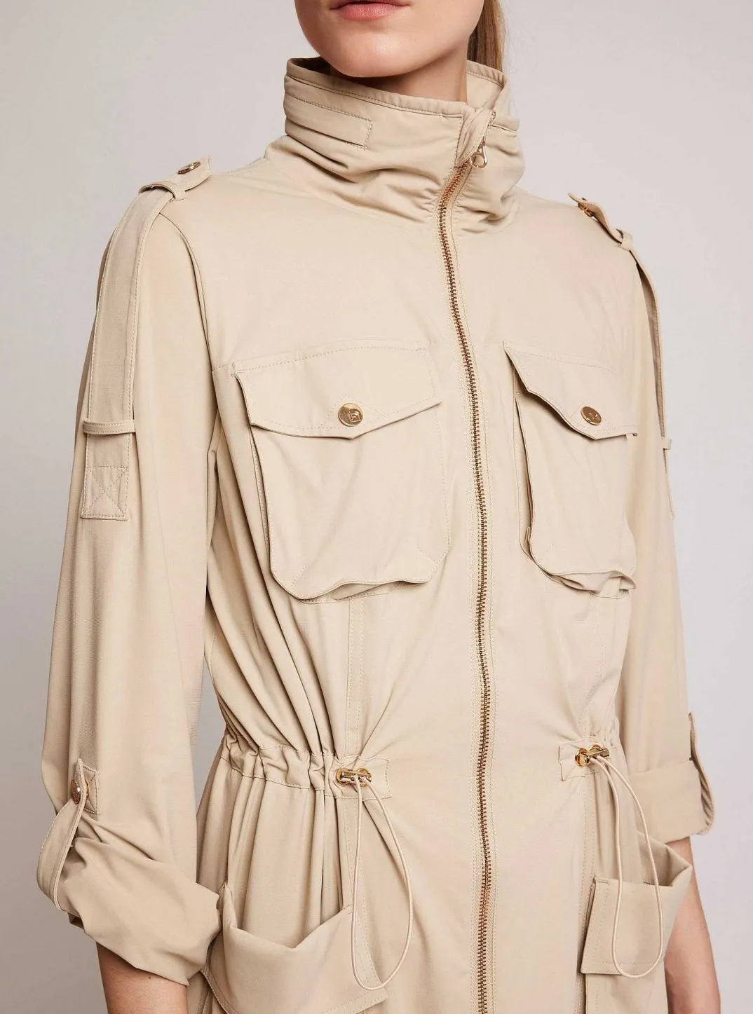 Cheap Mastermind Anorak Gold Trims Women Travel