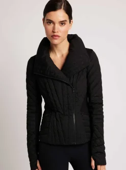 Hot Membrane Motion Panel Puffer Women Puffers & Coats