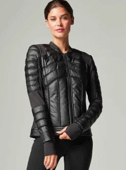 Shop Mesh Inset Bomber Women Motos