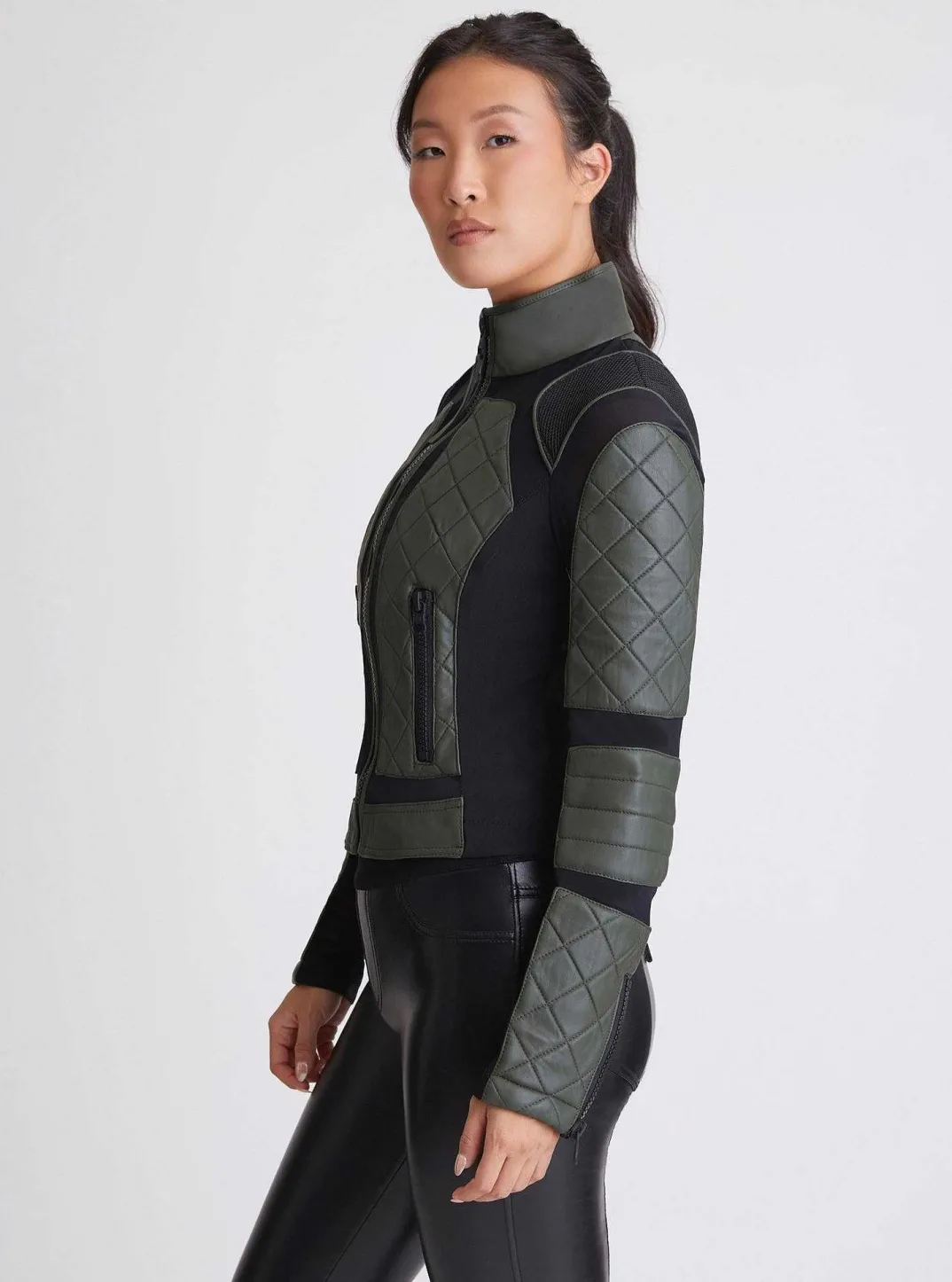 Shop Moto Jacket - Limited Edition Olive Women Motos