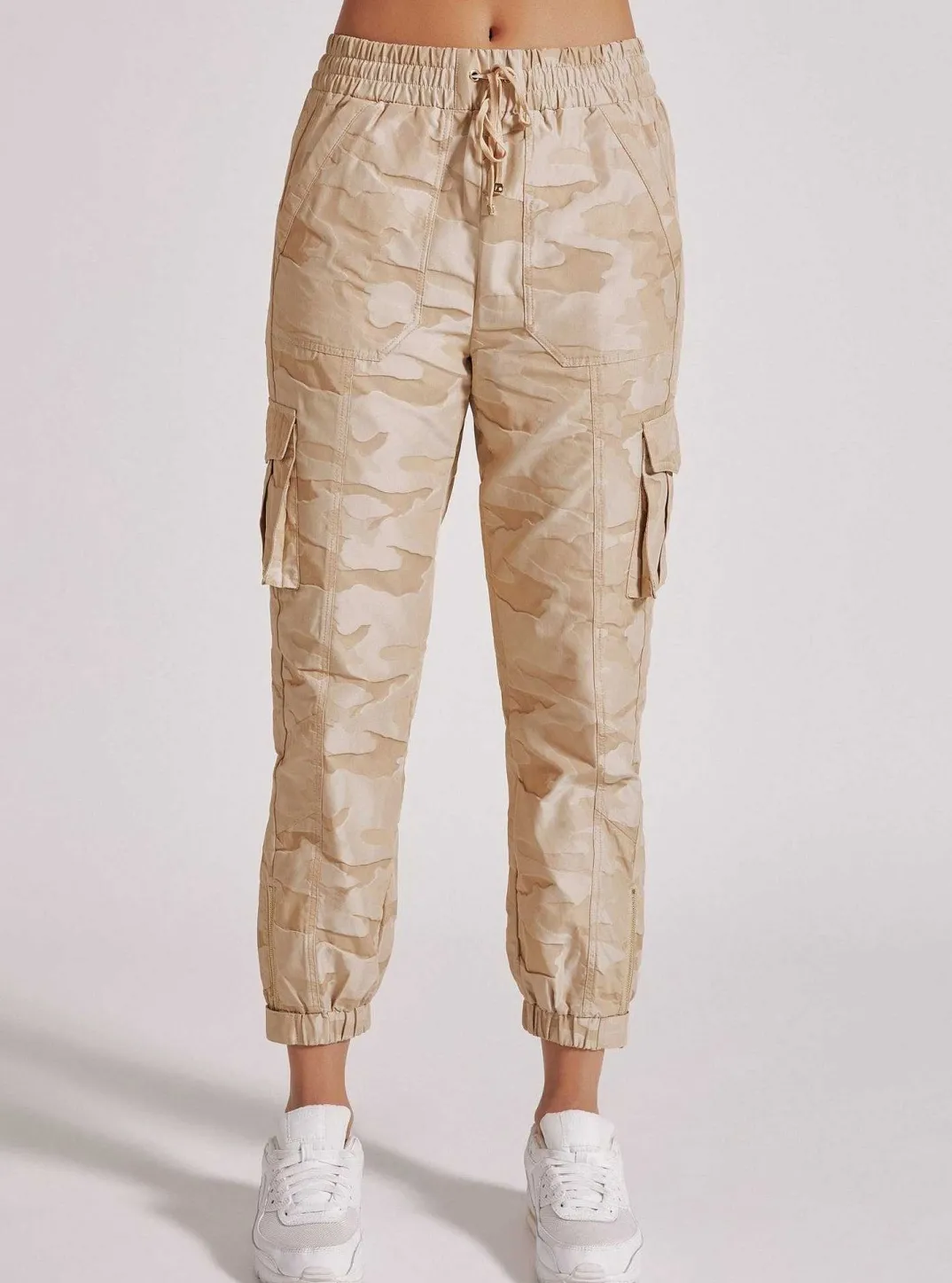 Outlet New Camo Pant Gold Trims Women Bottoms
