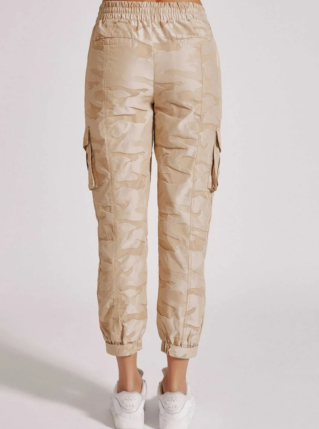 Outlet New Camo Pant Gold Trims Women Bottoms