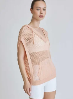 Shop Pullover Sleeveless Hoodie Women Tops