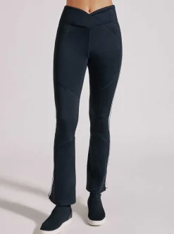 Store Racing Stripe Bootcut Legging Women Bottoms