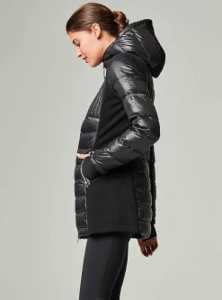 Outlet Reflective Inset Feather Weight Parka Women Puffers & Coats