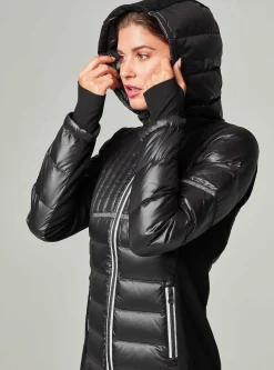 Outlet Reflective Inset Feather Weight Parka Women Puffers & Coats
