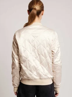 Sale Reversible Camo Bomber Gold Trims Women Jackets & Anoraks
