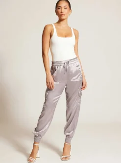 Sale Silk Jogger Women Bottoms
