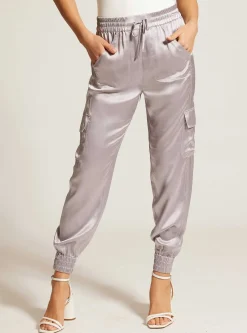 Sale Silk Jogger Women Bottoms