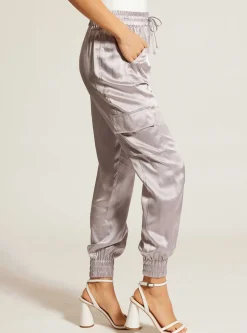 Sale Silk Jogger Women Bottoms