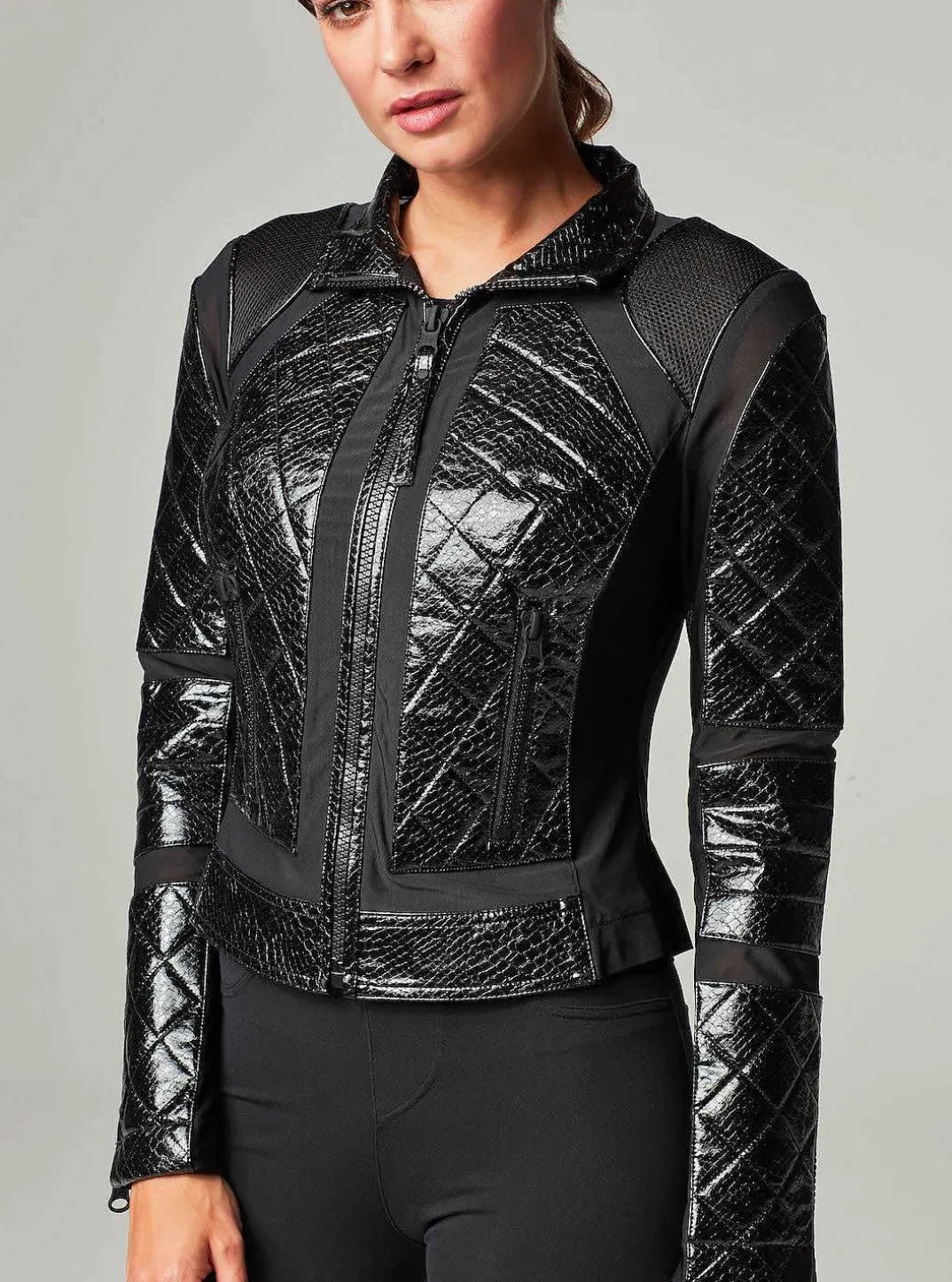 Online Snake Moto Jacket Women Motos