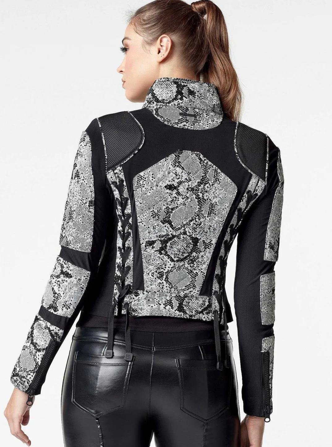Flash Sale Snake Moto Jacket Women Motos