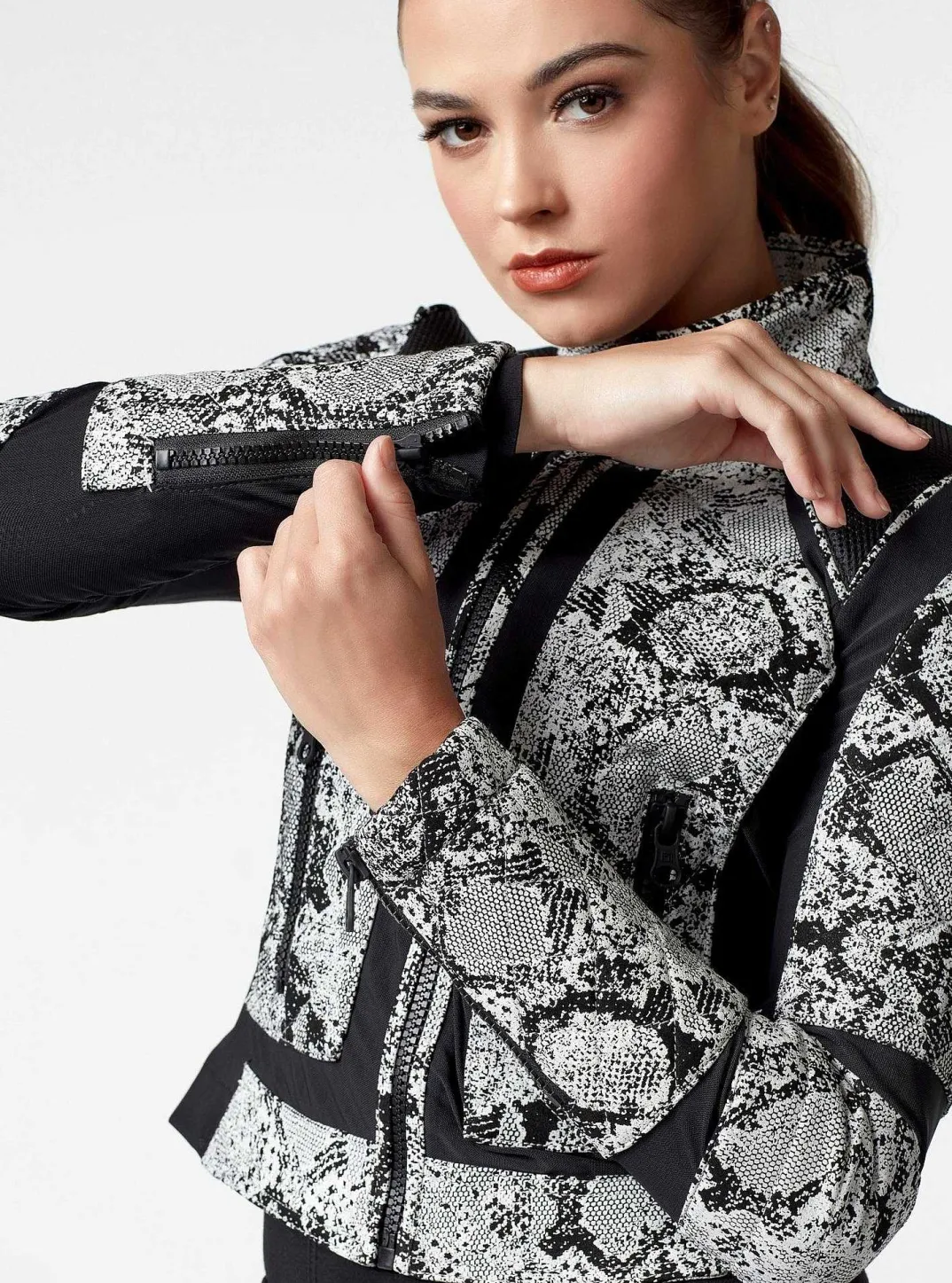 Flash Sale Snake Moto Jacket Women Motos