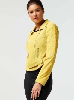 Discount Social Suede Jacket Women Motos