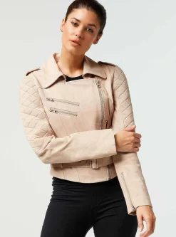 Sale Social Suede Jacket Women Motos