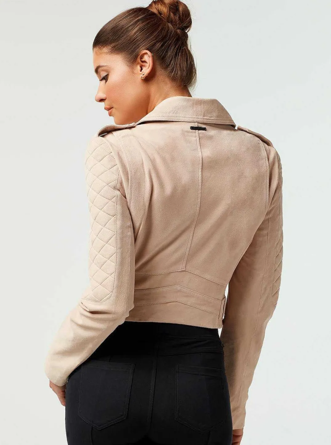 Sale Social Suede Jacket Women Motos
