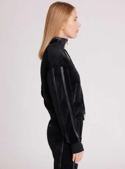 Store Sporty Velour Jacket Women Tops