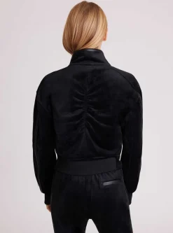 Outlet Sporty Velour Jacket Women Activewear