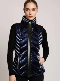 Discount Super Hero Vest With Reflective Trim Women Puffers & Coats