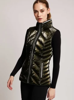 Discount Super Hero Vest With Reflective Trim Women Puffers & Coats