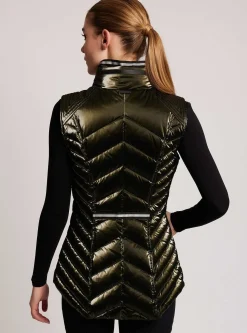 Discount Super Hero Vest With Reflective Trim Women Puffers & Coats