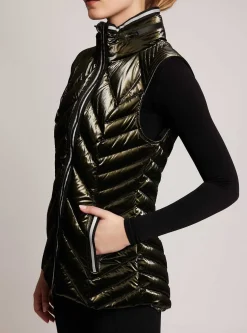 Discount Super Hero Vest With Reflective Trim Women Puffers & Coats
