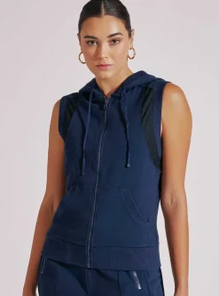 Sale Tempest Zip Up Vest Women Naval Blue