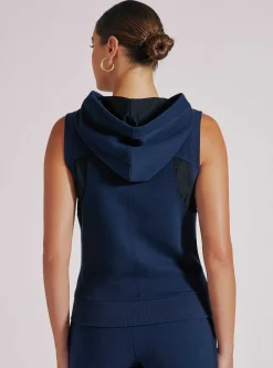 Sale Tempest Zip Up Vest Women Naval Blue