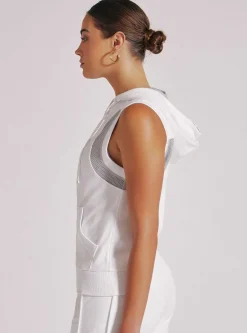 Hot Tempest Zip Up Vest Women Tops