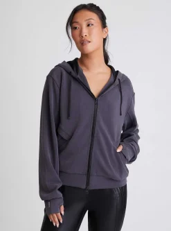 Hot Travel Twin: Brooke Reflective Hoodie Women Tops
