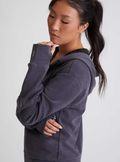 Hot Travel Twin: Brooke Reflective Hoodie Women Tops