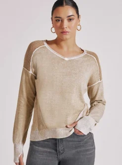 Cheap V Neck Huntress Sweater Women Sweaters
