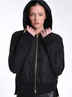 Discount Violette Gold Camo Bomber Women Jackets & Anoraks