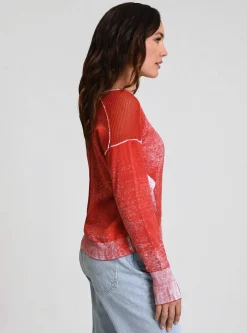 Cheap V-Neck Huntress Sweater Women Naval Blue