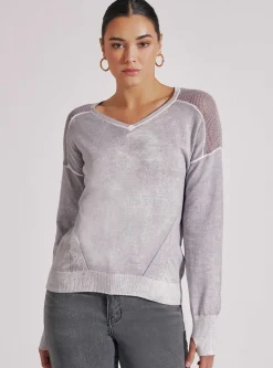 Clearance V-Neck Huntress Sweater Women Sweaters