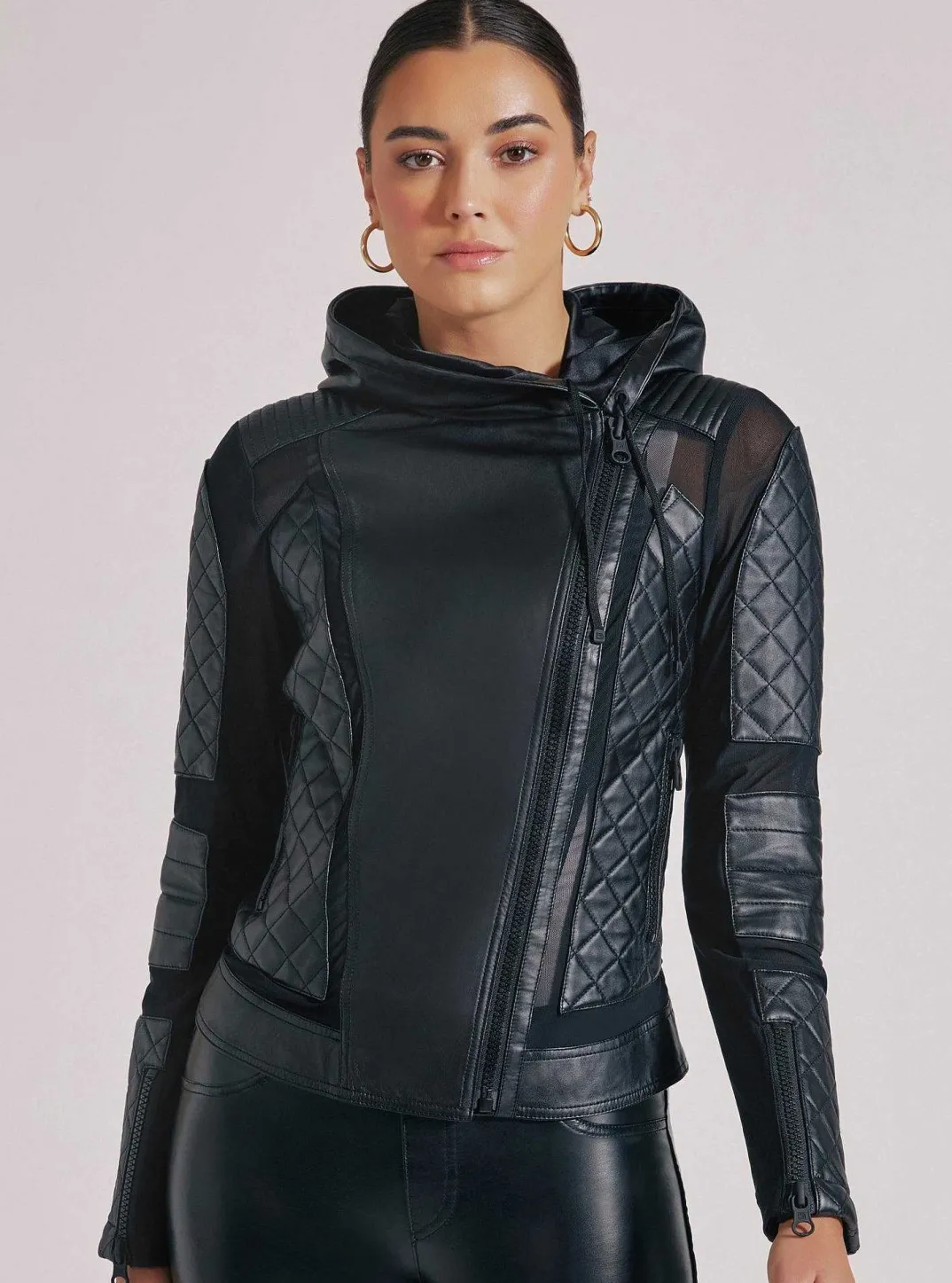 Outlet Voyage Hooded Moto Women Motos