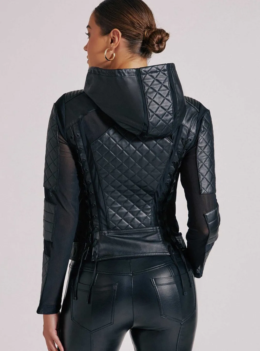 Outlet Voyage Hooded Moto Women Motos