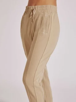 Cheap Yolo Contrast Stitch Jogger Women Bottoms
