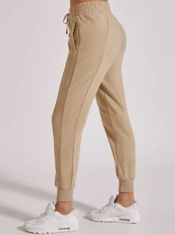 Cheap Yolo Contrast Stitch Jogger Women Bottoms