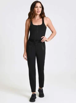 Store Zip Front Bodysuit Women Tops