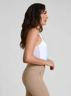 Store Zip Front Bodysuit Women Tops